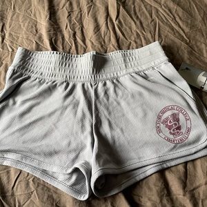 BRAND NEW NEW YORK MEDICAL COLLEGE GRAY WOMEN SHORTS various size